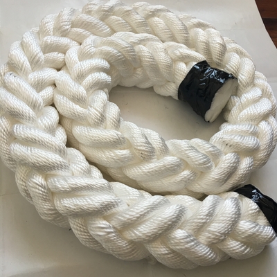 80mm 60mm Kapal Mooring Rope Polyester Kapal Marinir Tali 8 Strand