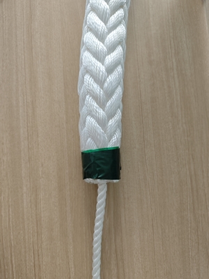 8 Untaian PP Polyester Campuran Marine Mooring Tail Tali 64mm 72mm 80mm Dengan Panjang 11m