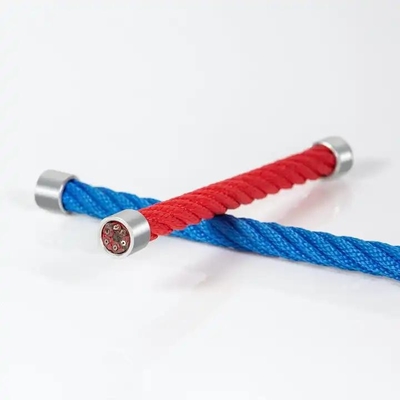 Ukuran Disesuaikan Jaringan Mendaki Taman Bermain Terbuat Dari Tali Kombinasi Polyester 6 Strand