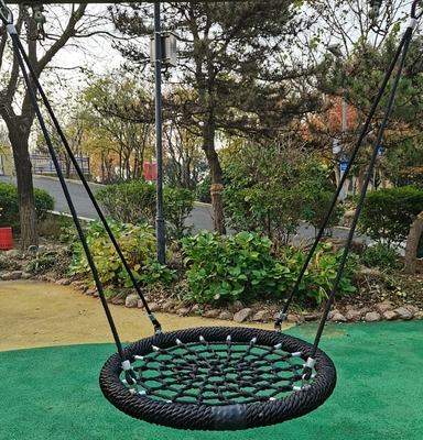 120cm Dia 12cm Ring High Grade Taman bermain Anak-anak Swing Sarang Dengan Sertifikat TUV