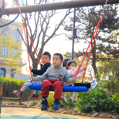 Warna yang disesuaikan 100 120cm Swing Nest Bird Nest Swing dengan tali gantung
