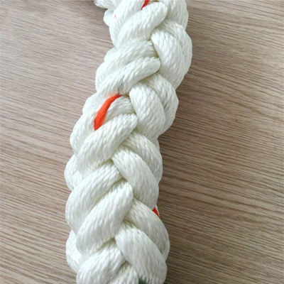 44mm 8 Strand Polyester Marine Rope 220m untuk Mooring Towing Lifting