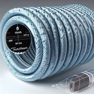 Tali Tambat Laut PP 8 Untai 30mm-120mm Polypropylene Apung