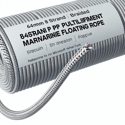 Tali Tambat Laut PP 8 Untai 30mm-120mm Polypropylene Apung