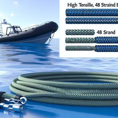 Tali Tambat Laut PP 8 Untai 30mm-120mm Polypropylene Apung