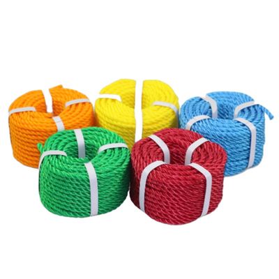 High Strength 3 Strand Twisted ISO 9001 Certified Packing Rope for Marine Tow