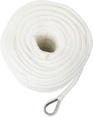 Double Braided Marine Rope 3/8" X 15' Dock Line for Shoreline Use