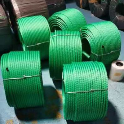 Safety Tested Playground Rope Soft Polyester Combination Rope for Child-Safe Play StructuresUV Resistance 16mm 500m 