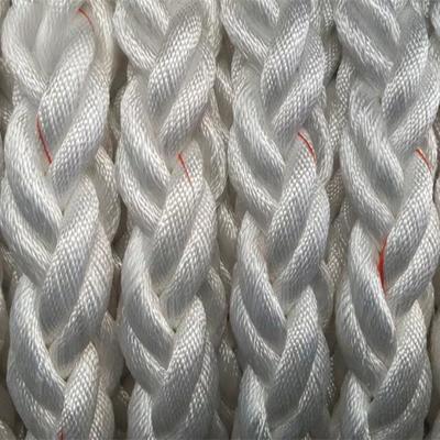 Heavy Duty Water Salt Resistant Torque Neutral 8-Strand Polyester Rope untuk Marine Mooring
