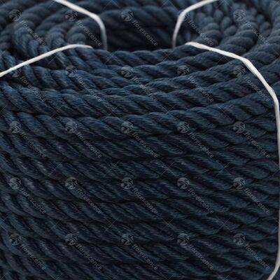 Penjualan Panas Tali PP Twisted 3 Strand Tali Polypropylene Ukuran 6mm-40mm Panjang 200m/220m Untuk Pengemasan