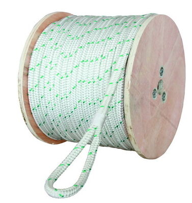 Tali Dermaga dan Tali Jangkar Nilon Dikepang Ganda 16 Helai Warna Biru 6mm-60mm Dijual Panas