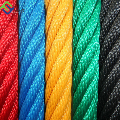 Kombinasi Luar Ruangan 16mm Nylon Rope 6 Strand Dengan Steel Core