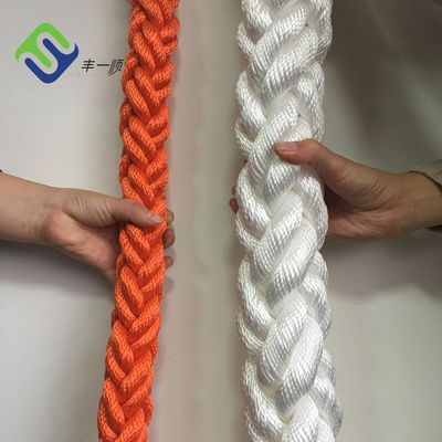 Rope Mooring Polyester Strand-Grade 8 untuk aplikasi kekuatan tinggi dan peregangan rendah
