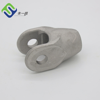 Konektor Tali Taman Bermain Tipe U Aluminium Climbing Net Rope End Connectors
