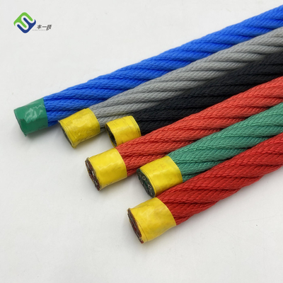 Climbing Net 6 Strands Combination Rope 16mm Polyester Untuk Taman Hiburan