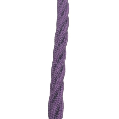 Taman Bermain 4 Strand Twisted Polyester Combination Steel Core Rope Tahan UV
