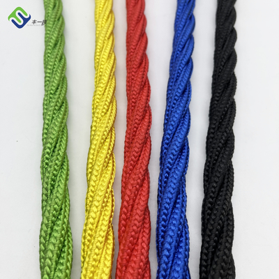 Tali Kawat Kombinasi 4 Strand Polyester untuk Taman Bermain Luar Ruangan