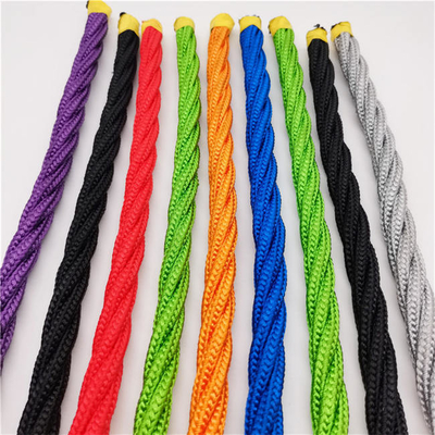 Twisted Polyester Combination Wire Rope 16mm 4 Helai Untuk Ayunan Taman Bermain