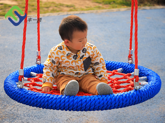 Sarang Spider Web Rope Ayunan 100cm Taman Bermain Luar Ruangan Komersial