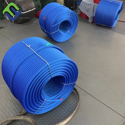 6 Strands 16mm Climbing Playground Kombinasi Tali Anti Jamur Untuk Set Ayunan