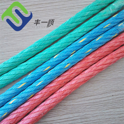 Tali Kombinasi Poliester Bersih Taman Bermain 12mm 1 Strand Anti UV