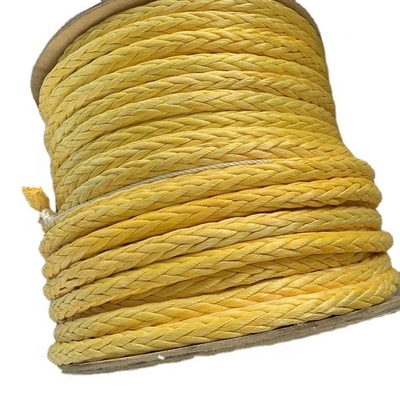 12 benang UHMWPE tali inti double berliku UHMWPE tali Hawser Ship tali