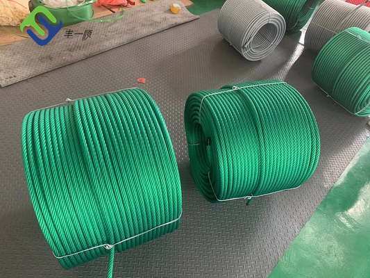 Tali Kombinasi Taman Bermain 8mm - 12mm Anti UV PP Polyester Nylon