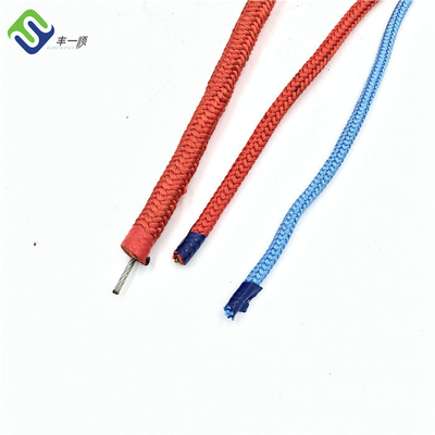 Tali Kombinasi Poliester Bersih Taman Bermain 12mm 1 Strand Anti UV