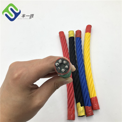 6 Untaian Polypropylene PP Kombinasi Tali 16mm Untuk Menekuk Jaring