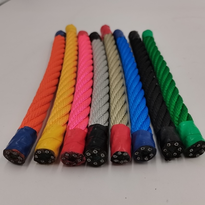 6*8 FC Polyester Kombinasi Tali Kawat 16mm 18mm 20mm Untuk Taman Bermain