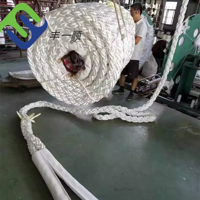 8 Strands PP Polypropylene Rope Digunakan di Kapal Kapal Marine Sea Yacht