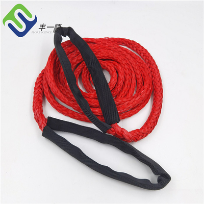 Disambung 16mm 12 Strand UHMWPE Rope Marine HMPE Tug Boat Tow Rope