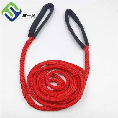 Disambung 16mm 12 Strand UHMWPE Rope Marine HMPE Tug Boat Tow Rope