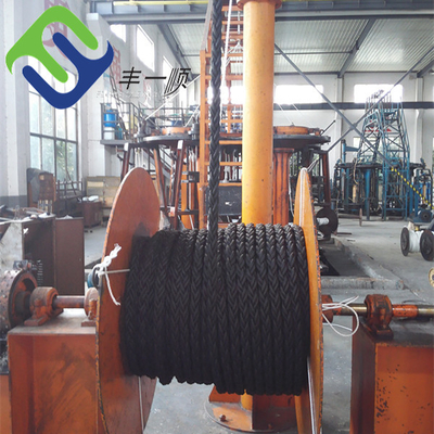 52mm PP Jalinan Polypropylene Marine Rope Mooring 8 Strand
