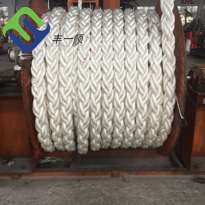 Multifilament 8 Strand Nylon Marine Rope 40mm Untuk Penarik Kapal