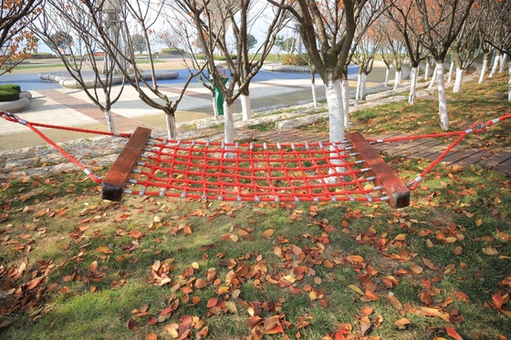 Outdoor Hanging Playground Hammock Ayunan Tali Kombinasi Tahan Vandalisme