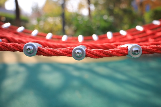 Hanging Rope Playground Hammock Swing Disesuaikan Untuk Anak-anak