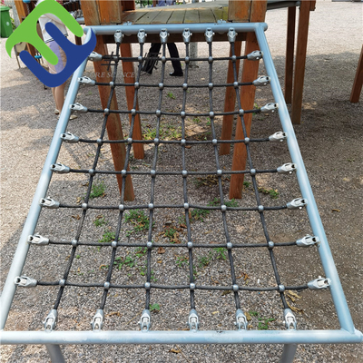Tali Kombinasi Web Playground Climbing Net Anti UV Dengan Inti Baja