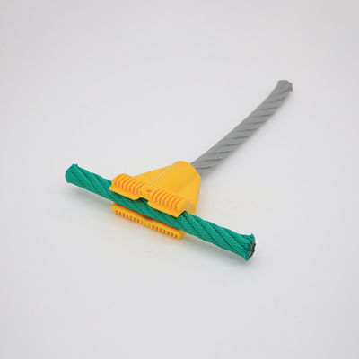 Konektor Tali Taman Bermain Plastik PA6 T 16mm Berwarna Untuk Jaring Panjat