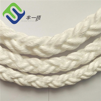 Warna Putih 8 Strand PP Rope Polypropylene Hawser PP Mooring Rope