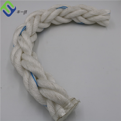 Warna Putih 8 Strand PP Rope Polypropylene Hawser PP Mooring Rope