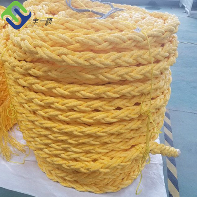 Warna Putih 8 Strand PP Rope Polypropylene Hawser PP Mooring Rope
