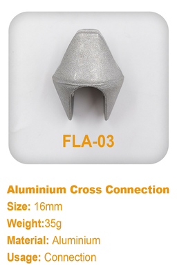 Aluminium 16mm Playground Rope Connector Rope Knots