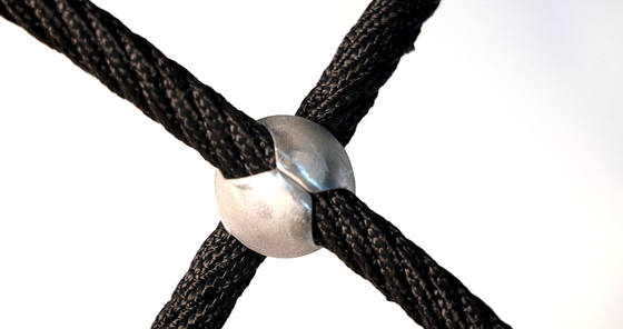 Aluminium 16mm Playground Rope Connector Rope Knots