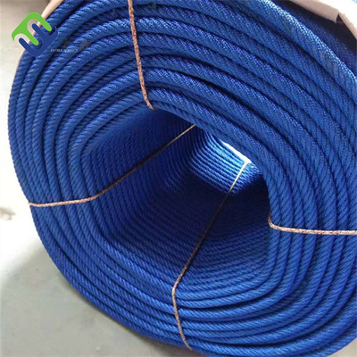 Medium Lay 16mm Twist Polyester Combination Rope Untuk Taman Bermain Anak